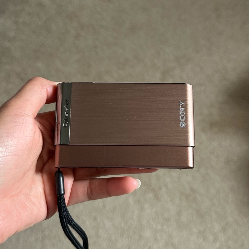 Sony Metallic Brown Compact Camera